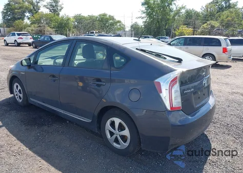 2012 Toyota Prius Four из США, поврежденный, VIN JTDKN3DUXC5416315